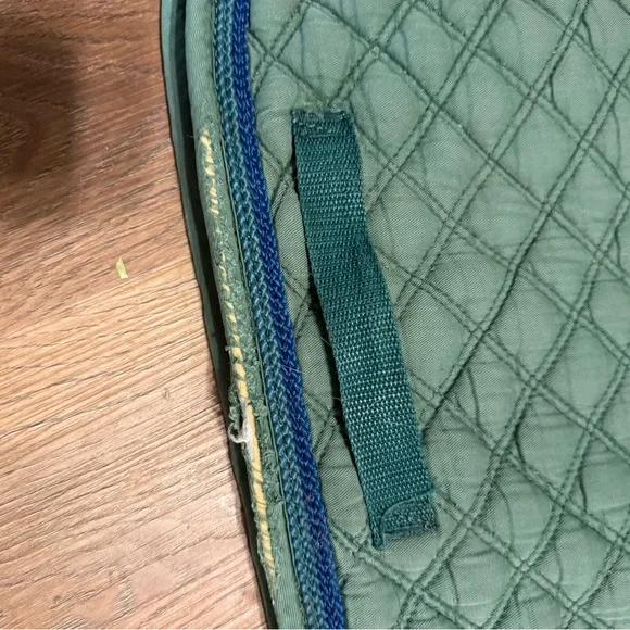 Green dover saddle pad - Picture 3 of 6